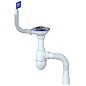 Сифон для мойки Unicorn В425, 40х50 гибкий отвод, 3 1/2'' х40 чаша из нержавеющей стали, прямоугольный перелив купить в Новосибирске | "Проконсим"