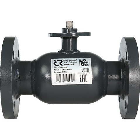 Краны стальные шаровые регулирующие DN 65-600 PN 16 цельносварные фланцевые под привод RJIP-FF РИДАН купить в Новосибирске | "Проконсим"