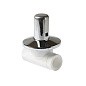 Вентиль ПП 20 PN 25 с хромированным маховиком белый Pro Aqua PA43008 купить в Новосибирске | "Проконсим"