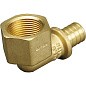 Угольник латунный для PEX труб 20-1/2'' PN 10 под надвижную гильзу с внутренней резьбой ONE PLUS купить в Новосибирске | "Проконсим"