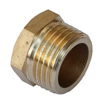 Заглушки латунные DN 15-40 PN 40 штуцерные купить в Новосибирске | "Проконсим"