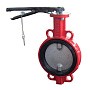 Затвор дисковый поворотный DN 50 PN 16 межфланцевый с диском из нержавеющей стали уплотнение-EPDM ручной Seagull купить в Новосибирске | "Проконсим"