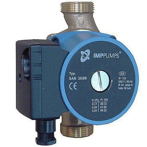 Насос циркуляционный с мокрым ротором IMP PUMPS SAN трехскоростной, резьбовой купить в Новосибирске | "Проконсим" Насос циркуляционный с мокрым ротором IMP PUMPS SAN трехскоростной, резьбовой купить в Новосибирске | "Проконсим"