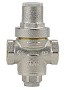 Регуляторы давления DN 15-50 PN 16 никелированные поршневые под манометр VARMEGA купить в Новосибирске | "Проконсим"