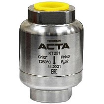 Конденсатоотводчики ТЕРМОКОН DN 15-25 PN 40 термостатический резьбовые G до 250гр. АСТА-КТ251 купить в Новосибирске | "Проконсим"