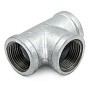 Тройник чугунный оцинкованный DN32 PN16 Fittex Plus