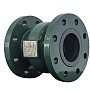 Клапан обратный осевой DN 50 PN16 корпус-чугун, прижимное кольцо-нержавеющая сталь, фланцевый до 80гр. GALA Тип.5104