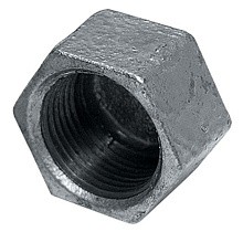 Заглушки чугунные DN 15-50 PN 16 оцинкованные муфтовые Fittex Plus купить в Новосибирске | "Проконсим"