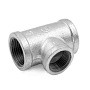 Тройник чугунный оцинкованный DN40-20-40 PN16 переходный Fittex Plus