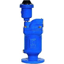 Вантузы чугунные DN 50-300 PN 16 воздушные кинетические FAF 7340 купить в Новосибирске | "Проконсим"