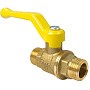 Краны латунные шаровые газовые 11Б27фтМ DN 15-20 PN 40 рычаг штуцер-штуцер Valfex.270.LR3 купить в Новосибирске | "Проконсим"