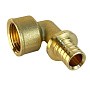 Угольник латунный для PEX труб 16-1/2'' PN 16 S-2,2мм под надвижную гильзу Valfex VF.452.AF купить в Новосибирске | "Проконсим"