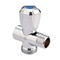 Вентиль латунный проходной MVI BV.461 DN 15 +отверстие 20 PN 10 хромированный муфта-штуцер маховик купить в Новосибирске | "Проконсим"