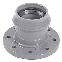 Патрубки НПВХ раструбные SDR26 DN 110-400 PN 10 с фланцем Хемкор купить в Новосибирске | "Проконсим"
