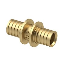 Муфты латунные для PEX-PEX труб DN 16-40 PN 16 под надвижную гильзу РосТурПласт купить в Новосибирске | "Проконсим"