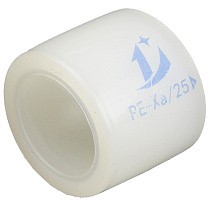 Гильзы PPSU для PEX труб DN 16-50 PN 10 монтажные надвижные OP белая ONE PLUS купить в Новосибирске | "Проконсим"