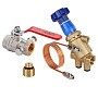Комплект автоматической балансировки MVI BLN.DP3.06, DN 25 PN 25 (Регулятор перепада давления BL.510 +кран шаровой с дренажем и воздухоотводчиком BV.630 +переходник BL.901.02)