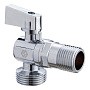 Кран латунный шаровой угловой MVI BV.463 DN 15-20 PN 10 штуцер бабочка купить в Новосибирске | "Проконсим"