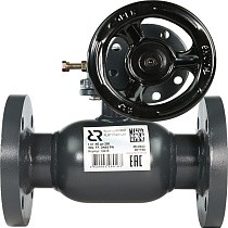 Краны стальные шаровые регулирующие DN 65-600 PN 16 цельносварные фланцевые с редуктором JIP-FF РИДАН купить в Новосибирске | "Проконсим"