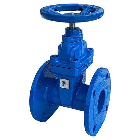 Задвижка чугунная 30ч39р DN 50 PN 10(16) с обрезиненным клином EPDM до 120гр. КНР купить в Новосибирске | "Проконсим" (101469025)