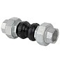 Компенсатор EPDM с оцинкованными чугунными резьбовыми патрубками DN 25 PN 16 Рашворк 505-025-16 купить в Новосибирске | "Проконсим"