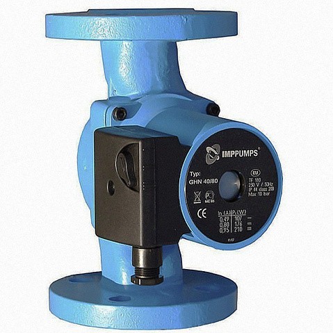 Насос циркуляционный с мокрым ротором GHNM 40-75 F220 277Вт 1х220В 3-скор. фланцевый PN10 120C IMP PUMPS купить в Новосибирске | "Проконсим"