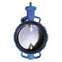 Затвор дисковый поворотный DN 800 PN 16 межфланцевый с диском из чугуна уплотнение-NBR со штоком Seagull
