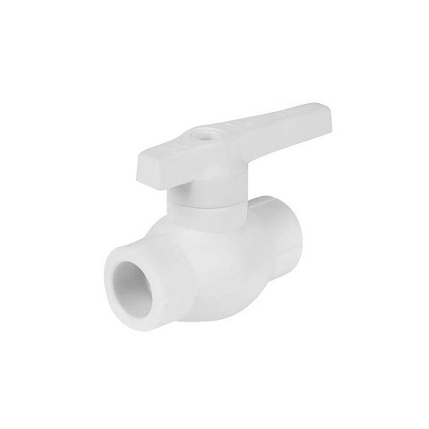 Кран шаровой комбинированный VALFEX 25 PN 25 G-3/4'' белый купить в Новосибирске | "Проконсим"