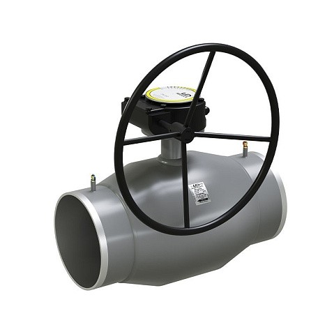 Кран стальной шаровой цельносварной LD Energy Regula, DN 300 PN 25, 730мм, стандартнопроходной, приварной с редуктором купить в Новосибирске | "Проконсим"