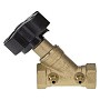 Клапаны балансировочные латунные DN 15-50 PN 16 наклонный с трубчатыми измерительными ниппелями РИДАН MNT-R купить в Новосибирске | "Проконсим"