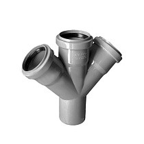 Крестовина двухплоскостная Valfex DN-110x110x50 правостороний купить в Новосибирске | "Проконсим"