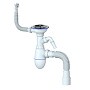 Сифон для мойки Unicorn В436VP, 40х50 гибкий отвод, 3 1/2'' х40 с отводом для стиральной машины, круглый перелив купить в Новосибирске | "Проконсим"