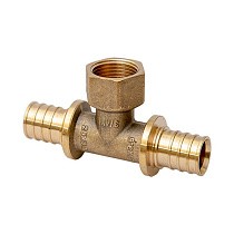Тройники латунные для PEX-PEX труб DN 16-25 PN 16 под надвижную гильзу MVI SF.642 купить в Новосибирске | "Проконсим"