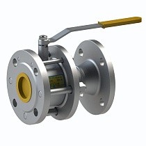 Кран стальной шаровой разборный BREEZE 11с41п, DN 50 PN 16, 180мм, полнопроходной, фланцевый с ручкой купить в Новосибирске | "Проконсим"