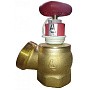 Клапан пожарный латунный КПЛ DN 50 PN 16 угловой 125гр. муфта-штуцер с датчиком ДППК 20,5 Апогей купить в Новосибирске | "Проконсим"