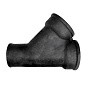 Тройник ЧК (чугунная канализация) косой 45гр. Дн 150-100