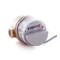 Счетчики горячей воды DN 15-20 PN 16 до 90гр. с обратным клапаном и импульсным выходом муфтовые Пульсар купить в Новосибирске | "Проконсим"