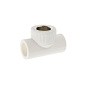 Тройники ПП DN 20-40 PN 25 комбинированные с внутренней резьбой белые PlasticPro купить в Новосибирске | "Проконсим"