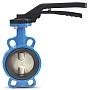 Затвор дисковый поворотный DN 65 PN 16 межфланцевый с диском из нержавеющей стали уплотнение-EPDM ручной FAF 3560065