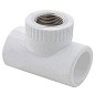 Тройник комбинированный ПП 20-1/2'' PN 25 с наружной резьбой белый РТП 10753 купить в Новосибирске | "Проконсим"