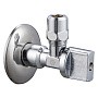 Кран латунный шаровой угловой MVI BV.464 DN 15-цанга 10 PN 10 наружная-M10 штуцер бабочка купить в Новосибирске | "Проконсим"