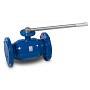 Кран стальной шаровой цельносварной TEMPER КШ.Ц.Ф, DN 200 PN 16, 450мм, стандартнопроходной, фланцевый с ручкой купить в Новосибирске | "Проконсим"