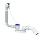 Сифон для ванны Unicorn S11, 40х50 отвод 45гр., 1 1/2'' х40 чаша из нержавеющей стали, круглый перелив купить в Новосибирске | "Проконсим"