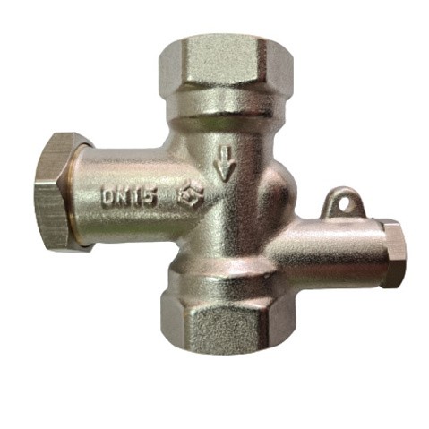 Клапан латунный MVI BL.110.05, DN 20 PN 10, балансировочный, Kvs 3,35 м3/ч, никелированный, муфта-муфта купить в Новосибирске | "Проконсим"