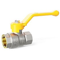 Краны латунные шаровые газовые DN 15-50 PN 25-40 никелированные рычаг муфта-муфта LD Pride GAS купить в Новосибирске | "Проконсим"