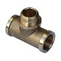 Тройники латунные DN 15-20 PN 40 муфта-штуцер уцер-муфта  купить в Новосибирске | "Проконсим"