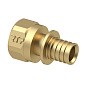 Муфта латунная для PEX труб  16-1/2''  PN 16  под надвижную гильзу с внутренней резьбой  РосТурПласт купить в Новосибирске | "Проконсим"