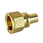 Муфта латунная для PEX труб 16-3/4'' PN 16 S-2,2мм переходная под надвижную гильзу Valfex VF.401.AF купить в Новосибирске | "Проконсим"