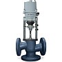 Клапан смесительный 27ч908нж DN 100 PN 16 с электроприводом 220В 80Kvs REGADA ST 0.1 498.0-0UISC/02 (4-20мА) КПСР