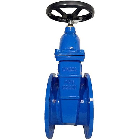 Задвижка чугунная 30ч39р DN 250 PN 10(16) с обрезиненным клином EPDM до 120гр. фланцевый ручной СИБЗТА купить в Новосибирске | "Проконсим" (930130207)